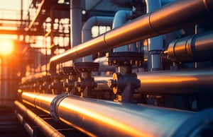 gas-pipework